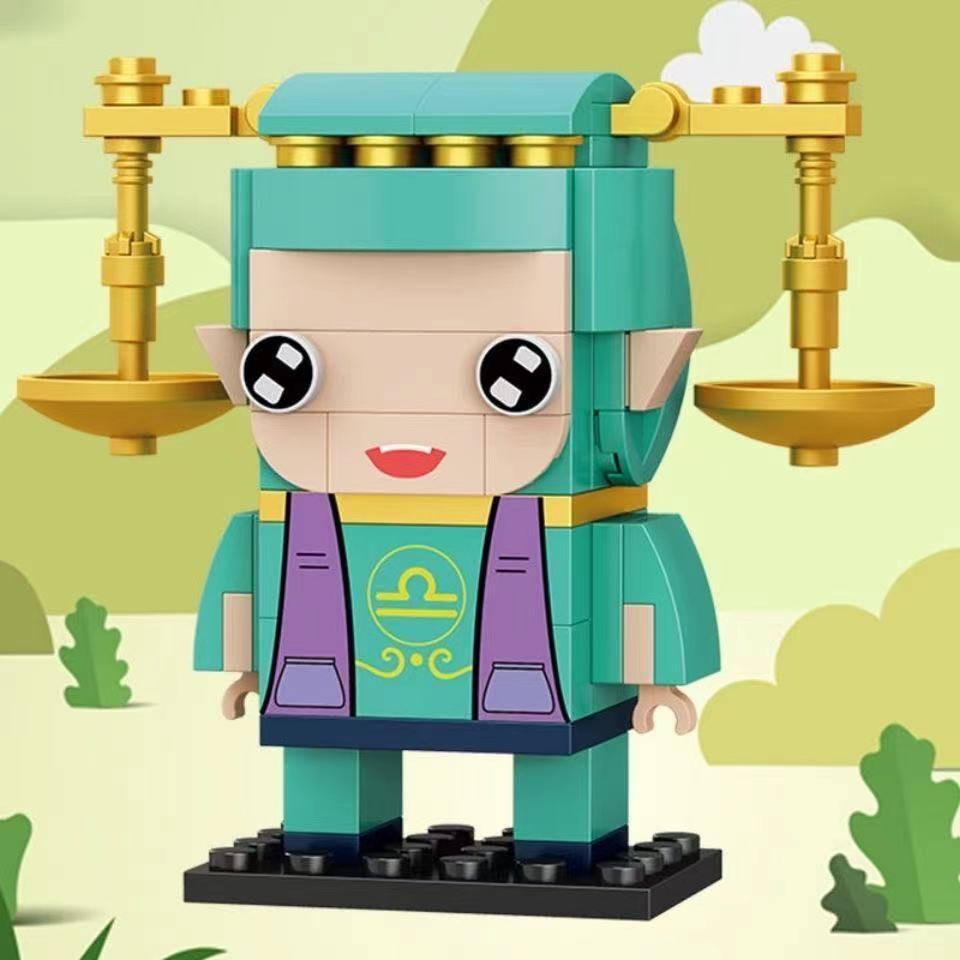 Đồ chơi lắp ráp, đồ chơi lắp ghép mô hình cung hoàng đạo 3D mô hình 12 cung hoàng đạo 9cm