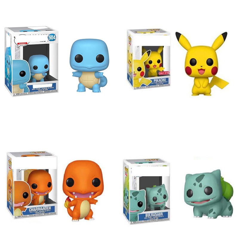 Mô hình Pokemon GO Pikachu Bulbasaur Charmander độc đáo