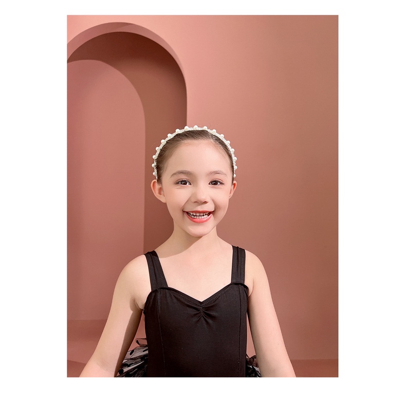 Trang Phục Múa Ba Lê Hai Dây Màu Đen Chất Liệu Cotton Thời Trang Mùa Hè Cho Bé Gái
