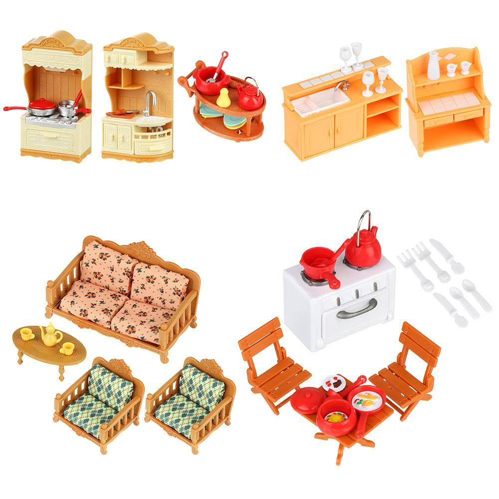 Bộ Mô Hình Nội Thất Trang Trí Tiểu Cảnh Tỉ Lệ 1: 12