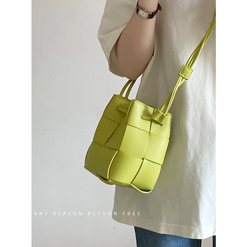 Túi Đeo Chéo Mini Bằng Vải Dệt Thời Trang Sành Điệu Cho Nữ