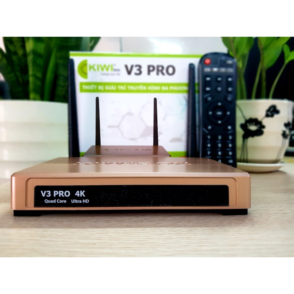 Đầu Androi BOX KIWI V3 PRO –  RAM 2GB CÓ BLUETOOTH. box xem truyền hình, youtube, lướt web miễn phí... [ Chính Hãng ]