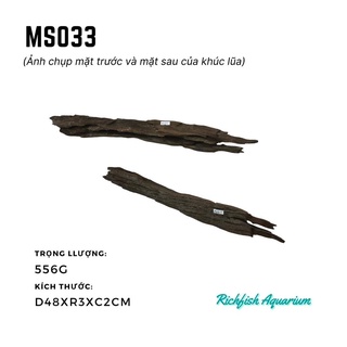 Gỗ lũa dùng setup layout bể cá cảnh thủy sinh từ 30-50cm (Ms027-Ms035)