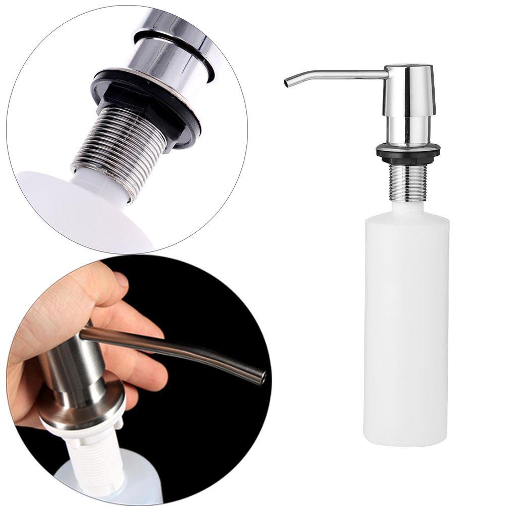 Bình Nhựa Đựng Xà Phòng / Sữa Tắm / Sữa Dưỡng Thể Gắn Bồn Rửa Hiệu Kat1