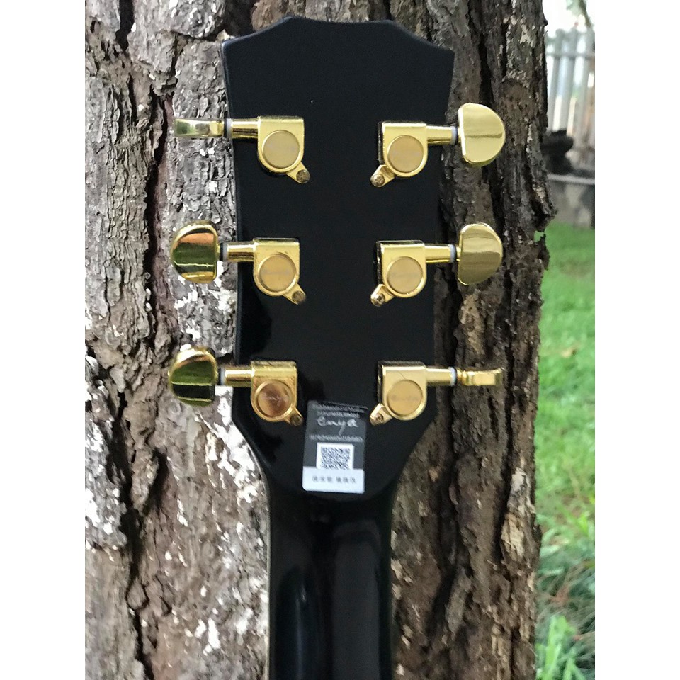 Đàn guitar acoustic Enya D18 có EQ + Bộ phụ kiện - SOLG