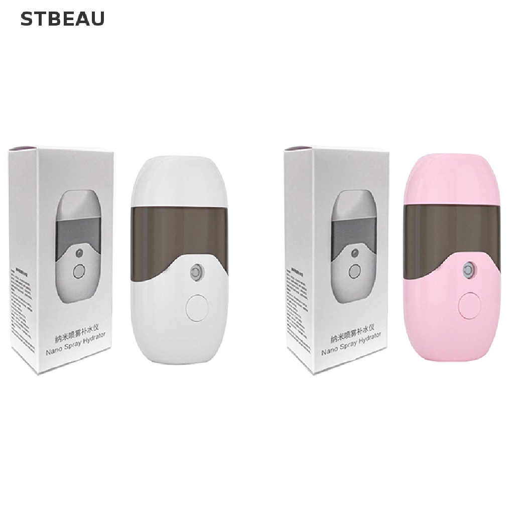 [Hàng mới về] Máy phun sương nano tạo độ ẩm cho da mặt dung tích 50ml kèm cáp