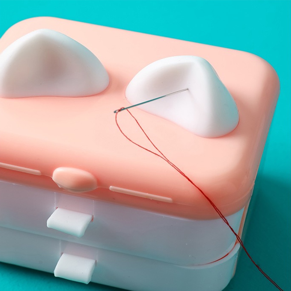 #Bộ Hộp Kim Chỉ May Vá TAI MÈO COOL Đầy Đủ Gia Đình 37 Món - Kim Khâu, Chỉ, Kéo, Thước Dây