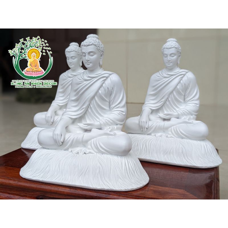 Tượng Đức Phật Bổn Sư Thích Ca bản cao cấp. cao 20cm × 18cm