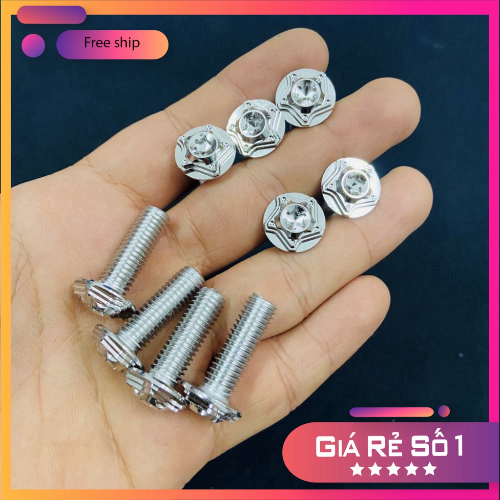 HCM  ỐC ĐĨA 8LY SALAYA SỬ DỤNG CHO CÁC LOẠI XE HONDA, YAMAHA, SUZUKI ĐỒ CHƠI XE MÁY GIÁ SỈ