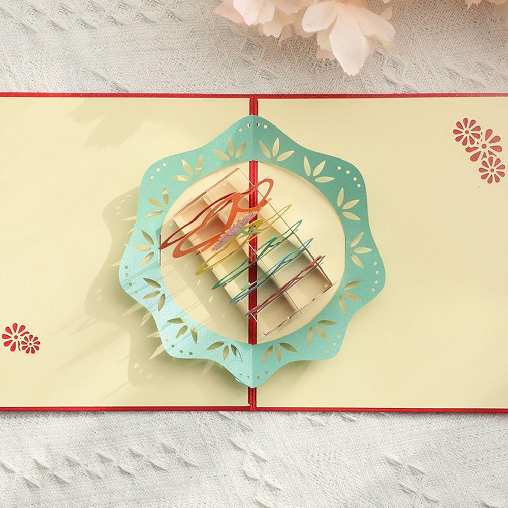 Thiệp Chúc Mừng Ba Chiều Bằng Giấy Khắc Chữ Handmade Ý Nghĩa Dùng Làm Quà Tặng Ngày Của Mẹ