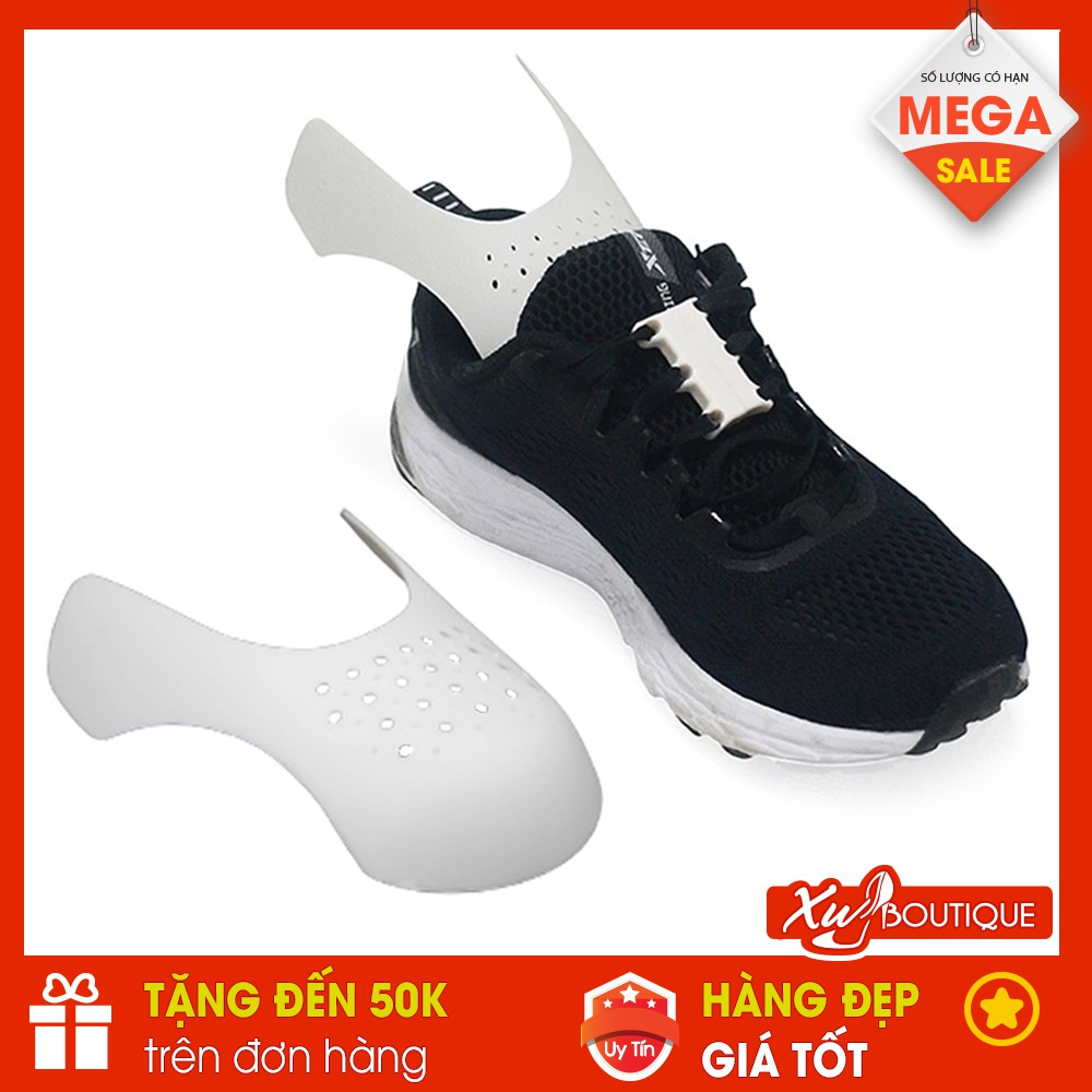 Bộ 2 Miếng Giữ Form, Bảo Vệ Chống Nhăn Gãy Nứt Mũi Giày Thể Thao, Sneaker Tiện Dụng