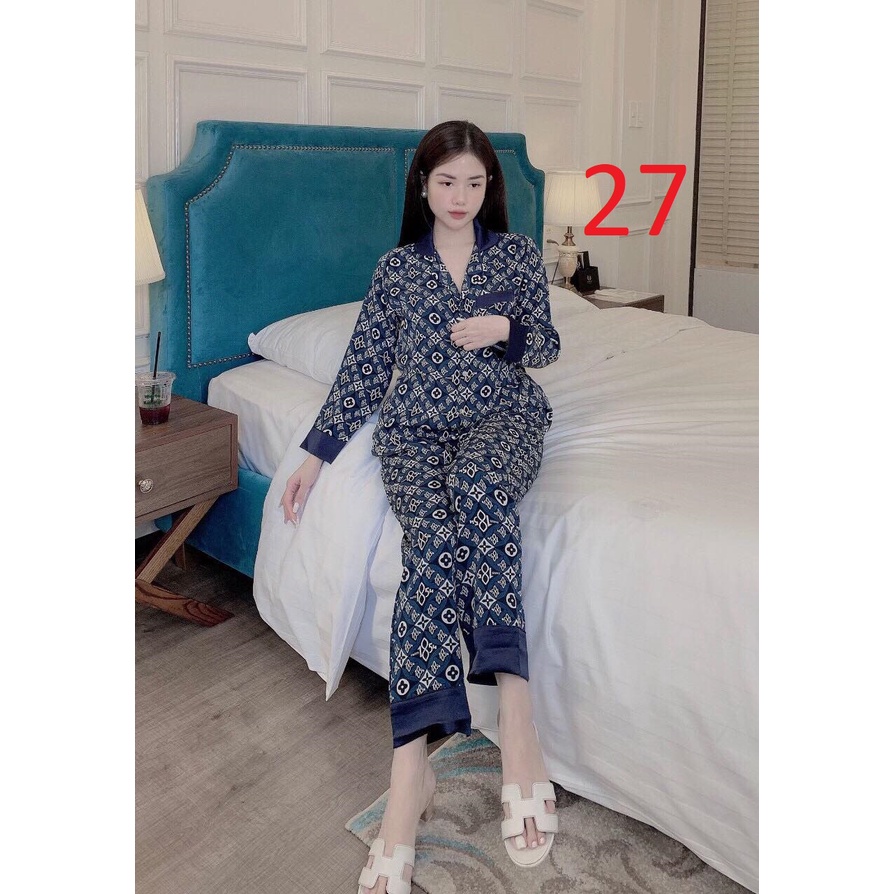 Bộ đồ ngủ lụa dài tay | BigBuy360 - bigbuy360.vn