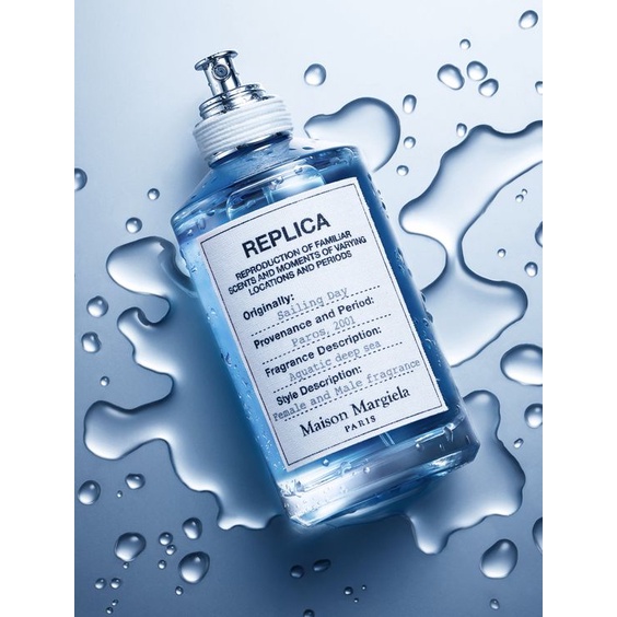 Nước Hoa Unisex Maison Margiela Replica Sailing Day EDT Thanh Lịch, Tươi Mát 100ml - Larose Perfume