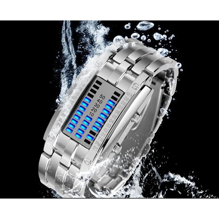 ĐỒNG HỒ NAM SKMEI 0926 , ĐỒNG HỒ LED DÂY THÉP CAO CẤP