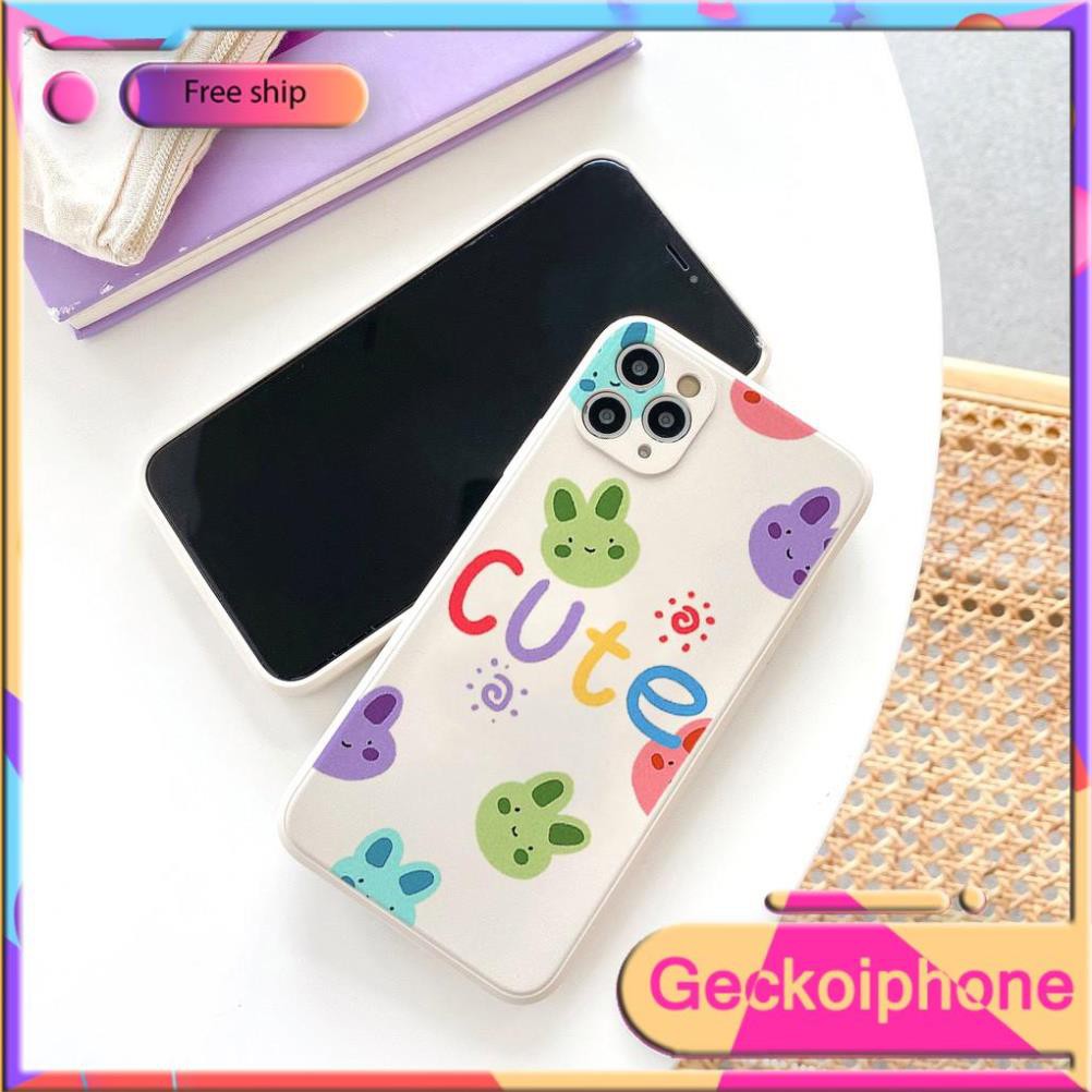 Ốp lưng iphone từ 6 đến 12 promax Cute Gecko D127