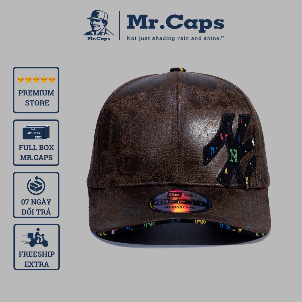 Nón lưỡi trai NY - Mũ MLB nam nữ thể thao Hàn Quốc ulzaang form unisex cao cấp size ôm đầu vải kaki Mrcap Store