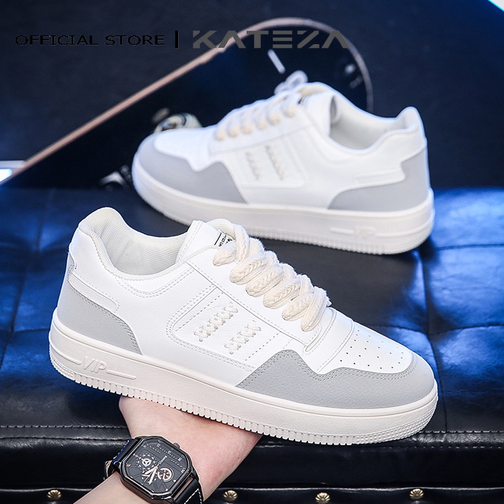 Giày sneaker nam KATEZAG63 đế bằng phối màu trẻ trung năng động dễ phối đồ full size