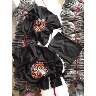 🔺Set Áo 2 Món Croptop MotorHarley