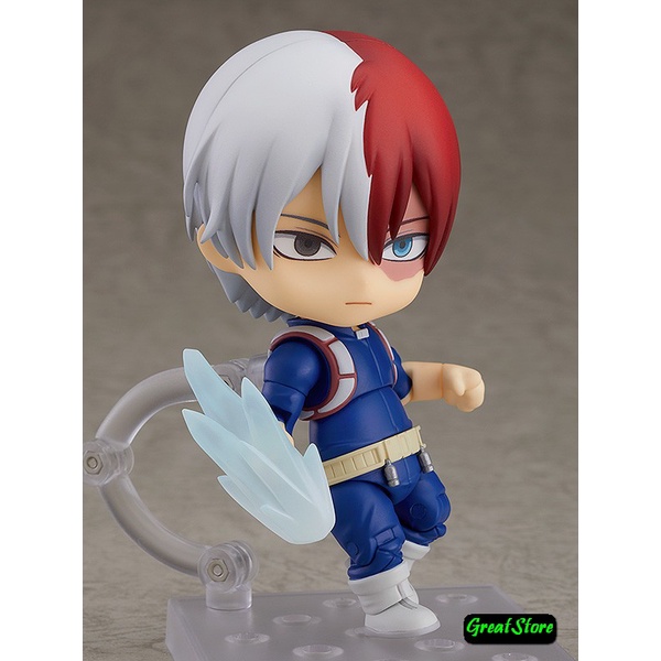 ( Hàng Sẵn ) Mô hình Bakugo Katsuki 705 Midoriya Izuku 686 Shoto Todoroki 1112 trong My Hero Academia Q size Figure