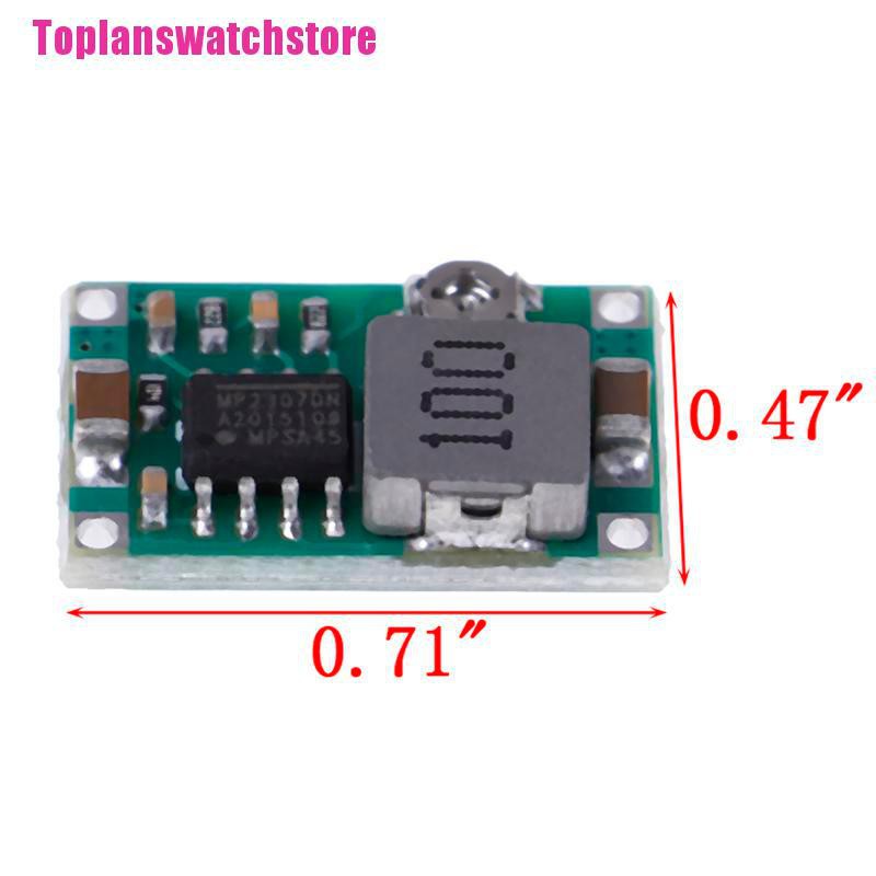 Bộ điều chỉnh hạ áp 3a Mini Dc-Dc Từ 5V-23V Xuống 3.3V 6V 9V 12V