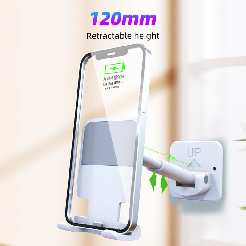 Giá đỡ điện thoại HDOORLINK gắn tường đa năng tiện dụng cho nhà tắm/ nhà bếp