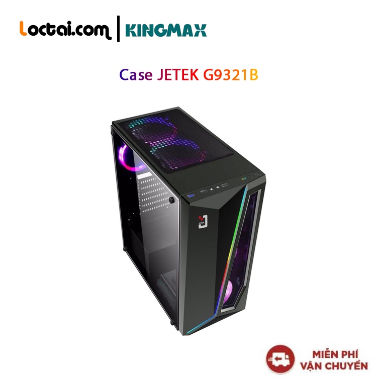 Thùng máy tính/Case JETEK G9321B (MID Tower/Black)