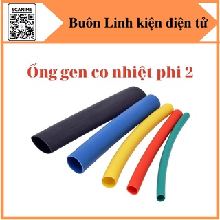 Gen co nhiệt cách điện phi 2 dài 1 mét