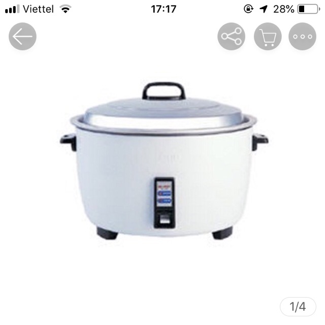 Nồi cơm điện công nghiệp zisun 10L -13L-20L