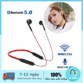 Tai nghe nhét tai A10 không dây kết nối Bluetooth V5.0+ EDR có mic chất lượng cao