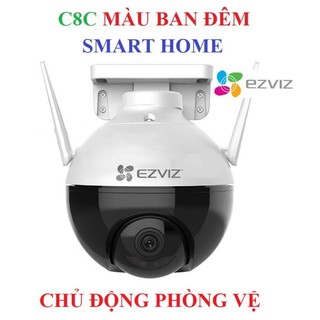 Camera 2M WIFI (Xoay) Ngoài Trời EZVIZ C8C Màu Ban Đêm Thông Minh 1080P c3wn c3w c6n c6cn c1c a22ep c22ep g22P