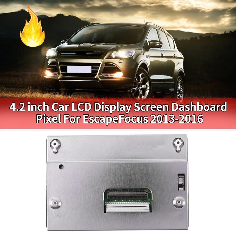 Màn Hình LCD 4.2 Inch Gắn Bảng Điều Khiển Xe Hơi Ford Escape / Focus 2013-2016 LQ042T5DZ01 LQ042T5DZ07 Lq042T5Ddz11