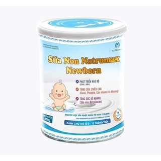 Sữa non NATRUMAX NEWBORN đặc biệt dành cho Trẻ Sơ Sinh