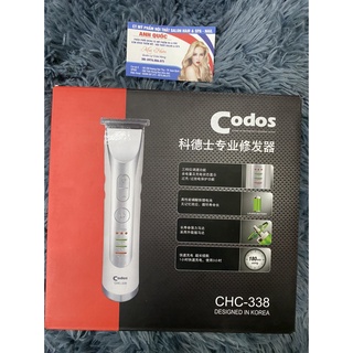 Tông đơ cắt tóc chấn viền codos chc-338