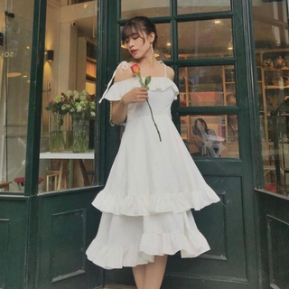 VÁY HAI DÂY - HARI DRESS - VÁY TẦNG HAI DÂY  ྇