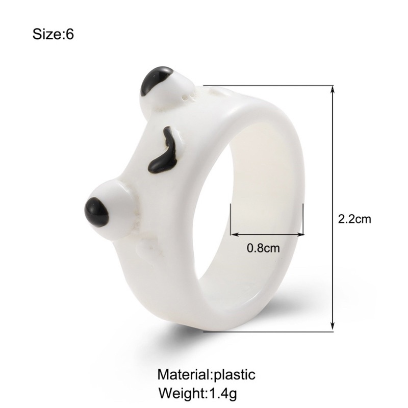Nhẫn Ếch Nhựa Thời Trang Dễ Thương Cho Các Cặp Đôi