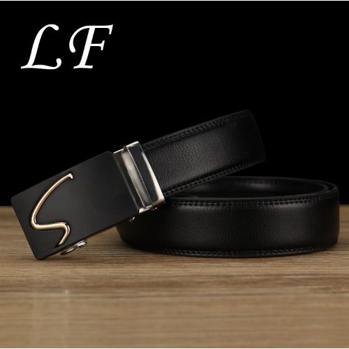 Thắt lưng da nam thời trang thương hiệu LF cao cấp