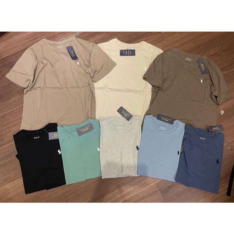 Áo thun thêu logo polo siêu xinh