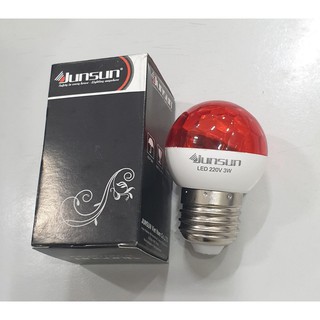 Bóng đèn led trái châu 3w - đui E27