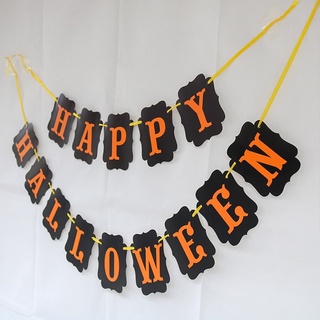 Dây cờ kéo trang trí Halloween