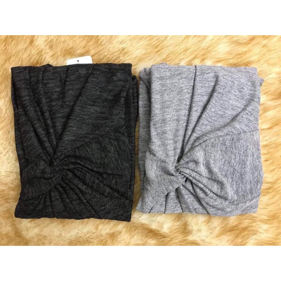 Đầm Body Tay Dài Xoắn Eo