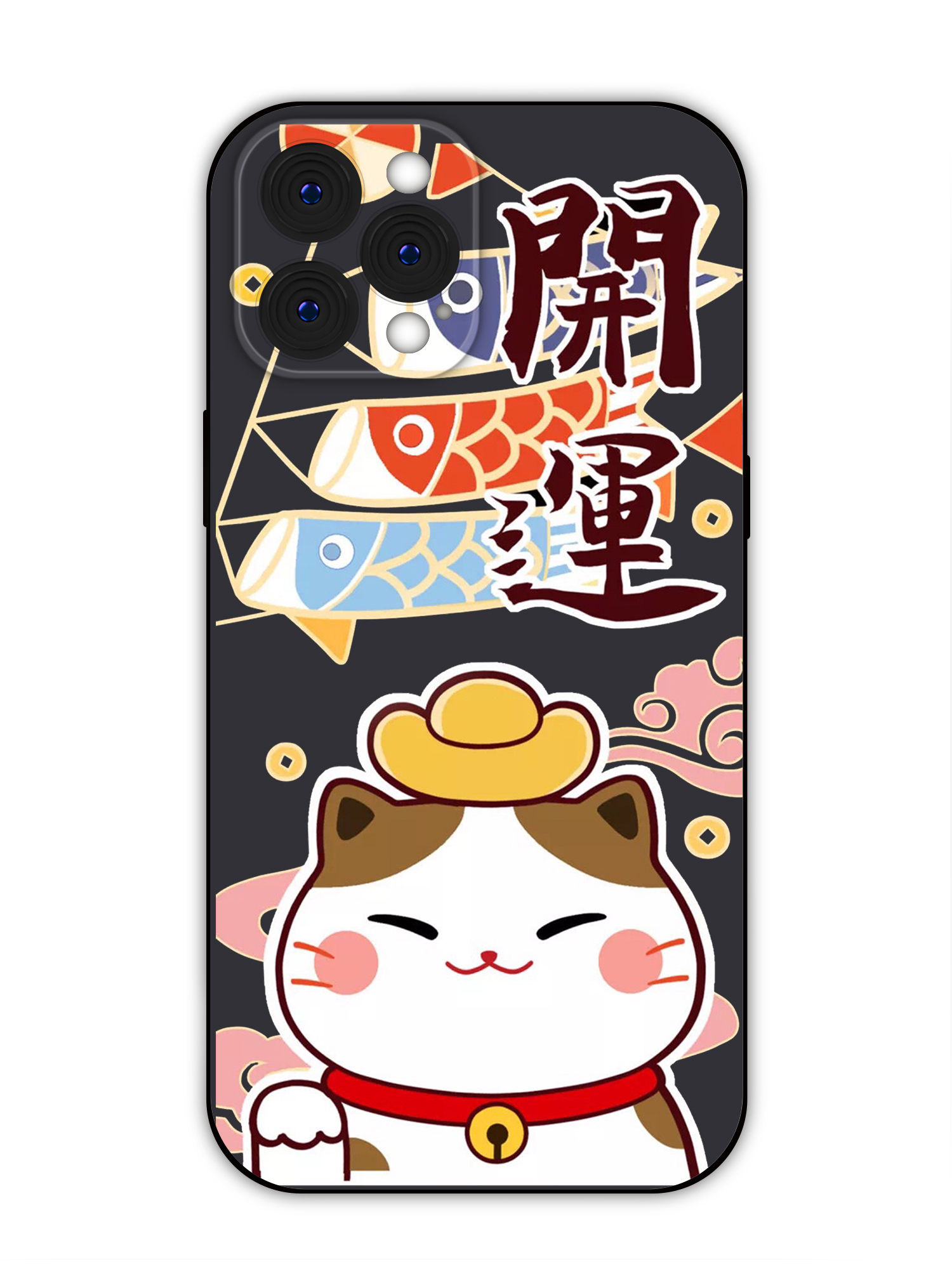 Iphone bumper Lucky Cat silicone case iPhone 12 soft case IPhone 7 8 Plus SE 2020 iPhone 11 pro max iPhone X XR Xsmax cover