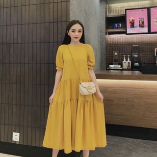 VÁY BẦU ĐẸP MÙA HÈ DÁNG SUÔNG DÀI