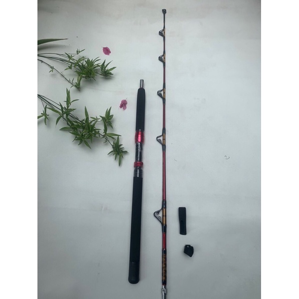 Alo alo helo  Cần cắm gốc HEGEMONY khoen con lăn chuyên câu biển