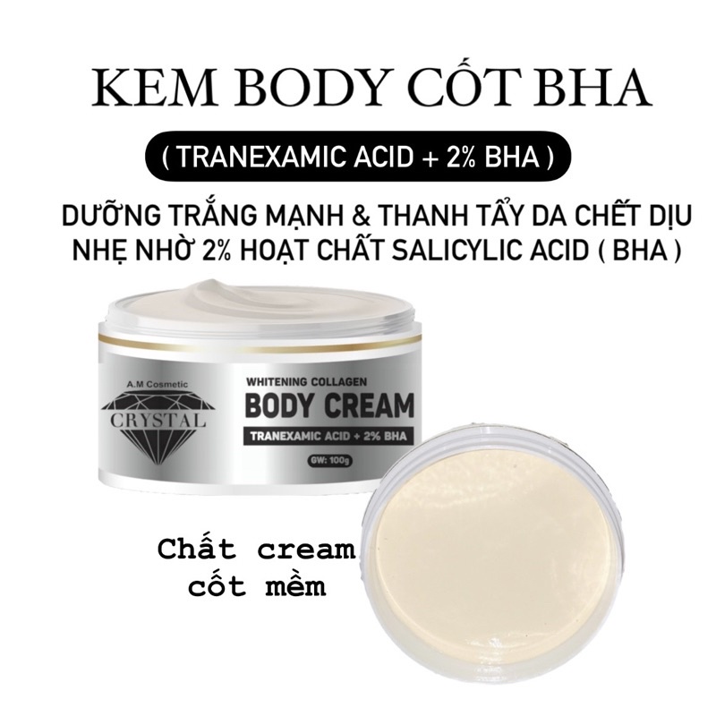 Kem Dưỡng Trắng Body_Cốtbha