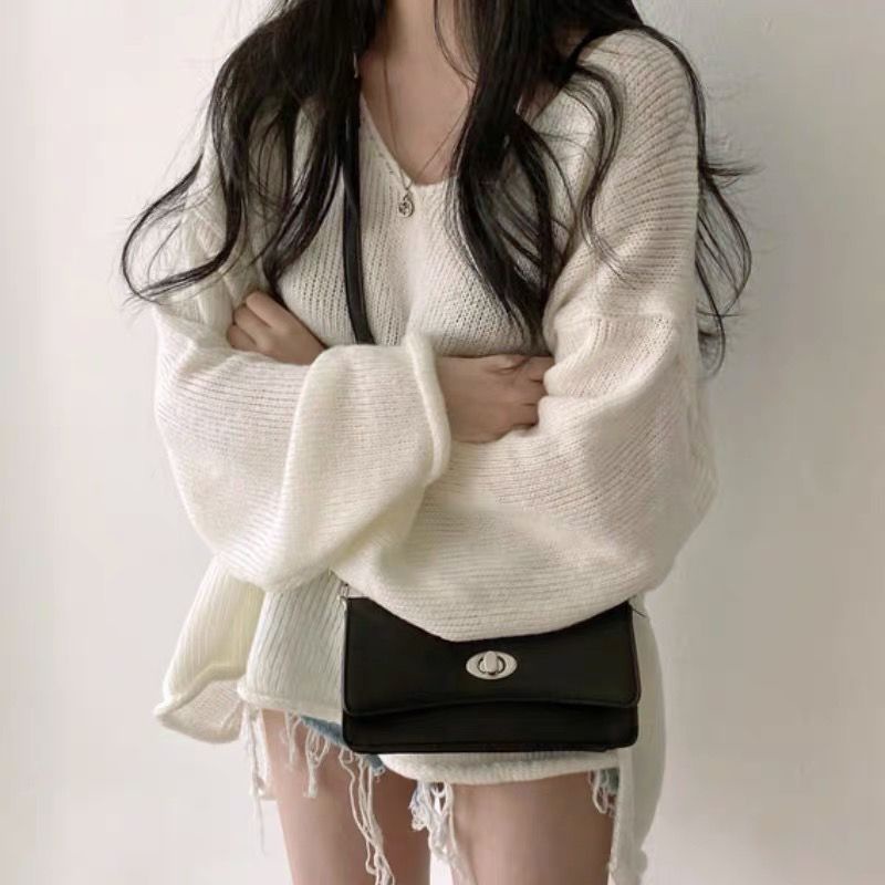 Áo Sweater Dáng Rộng Thiết Kế Mới Thời Trang Dành Cho Mùa Thu