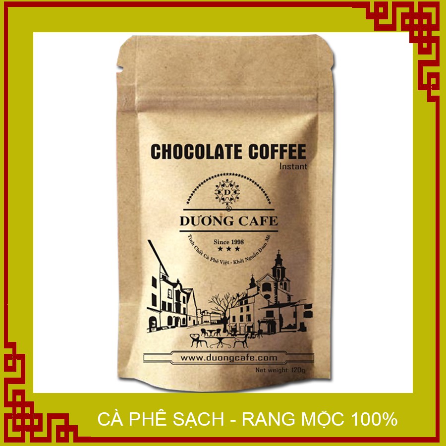 Cà phê Chocolate Coffee hòa tan - Combo 5 Gói- Dương Cafe- gói 120G