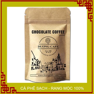 [ Bộ 5 gói] Cà phê Chocolate Coffee hòa tan - Combo 5 Gói- Dương Cafe- gói 120G