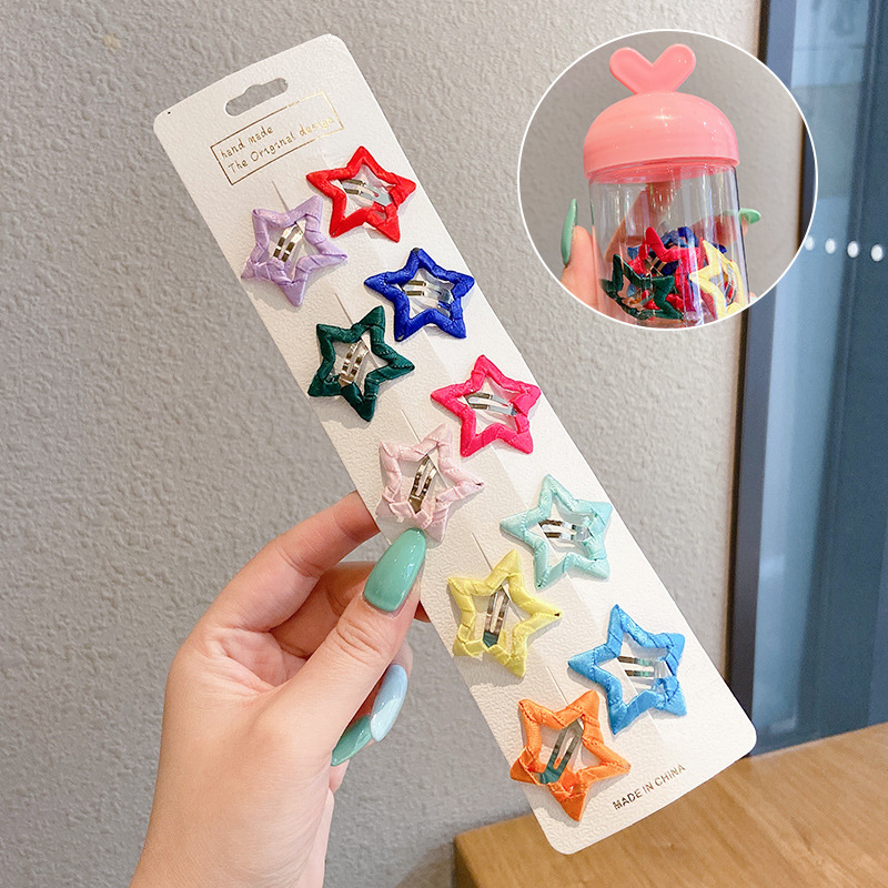 Kẹp Tóc Hình Ngôi Sao Xinh Xắn Cho Bé Gái