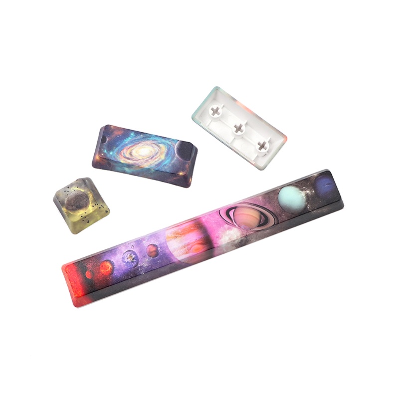 Nút Bàn Phím Cơ OEM 5 Mặt Nhuộm Màu Mới Lạ 4 Cái