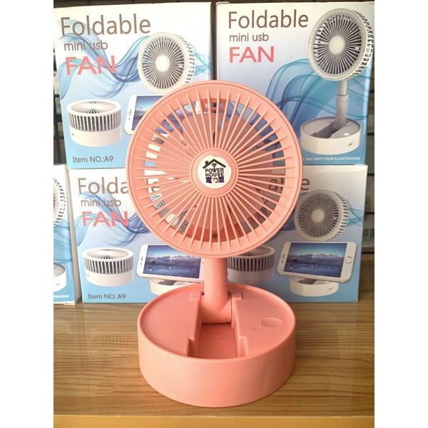 Quạt Mini Cầm Tay LAZY A9, Quạt Mini USB Fan A9, Quạt Mini A9 Có Thể Gấp Gọn Tiện Lợi